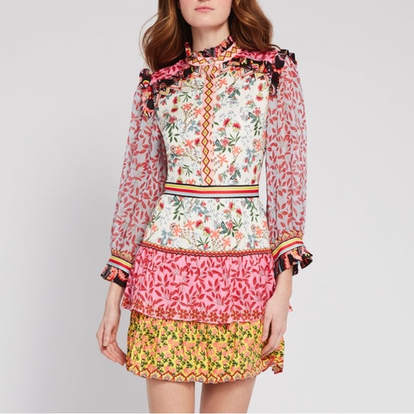 Alice&Olivia kathy floral mini dress - Picture 3 of 11